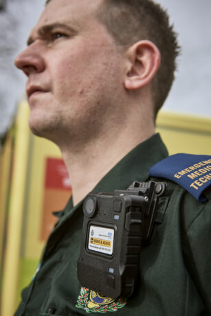 Nurse body cameras 'reduce serious incidents' at London trust