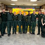 A group of recent apprentices on our frontline ambulance apprenticeship