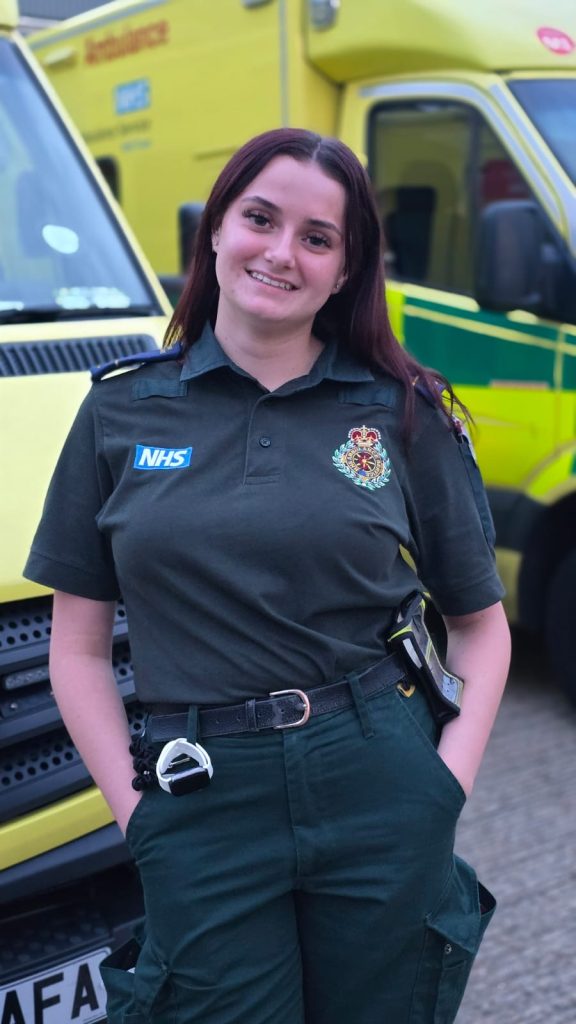 Trainee Emergency Medical Technician Mary Janeway