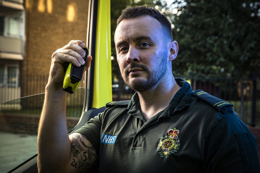 Paramedic Rob Aldous