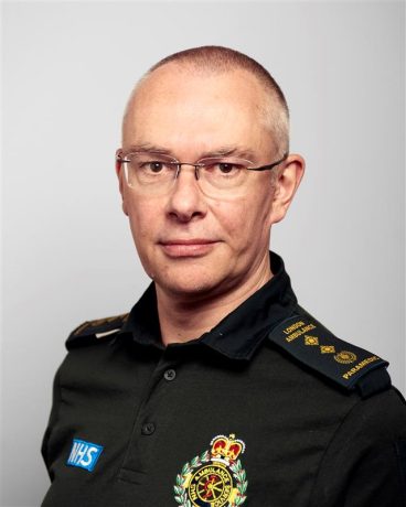 Picture of Darren Farmer, London Ambulance Service's Director of Ambulance Operations