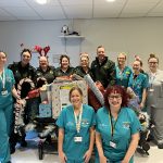 Featured image for Paramedics delight sick children with Christmas presents at Croydon University Hospital