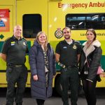 Featured image for Daughters meet off-duty paramedic who saved their dad’s life after Spurs game